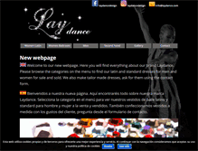 Tablet Screenshot of laydance.com